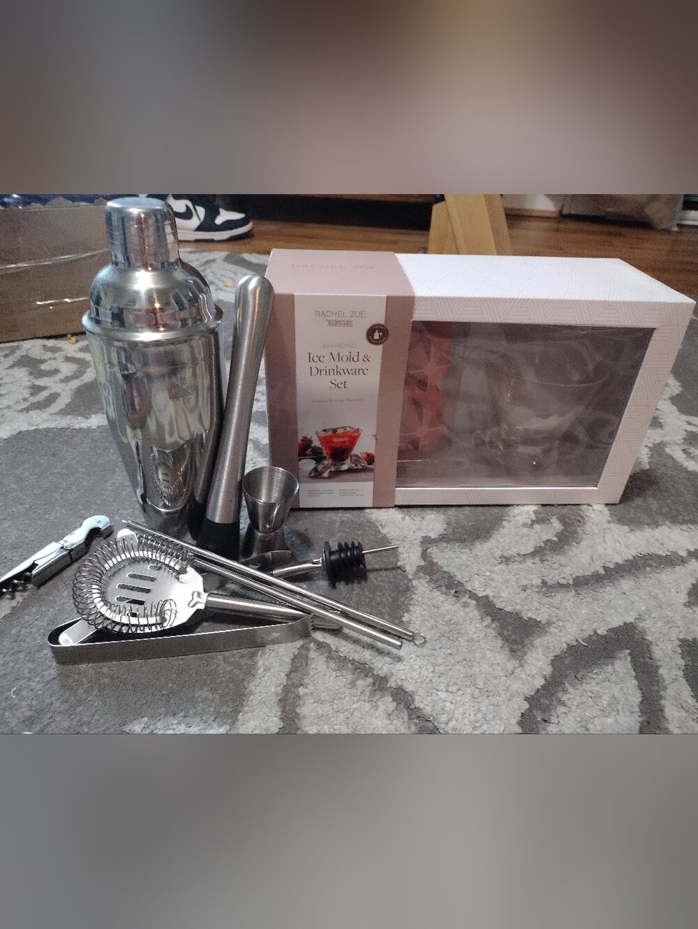 NEW Rachel Zoe Barware Set